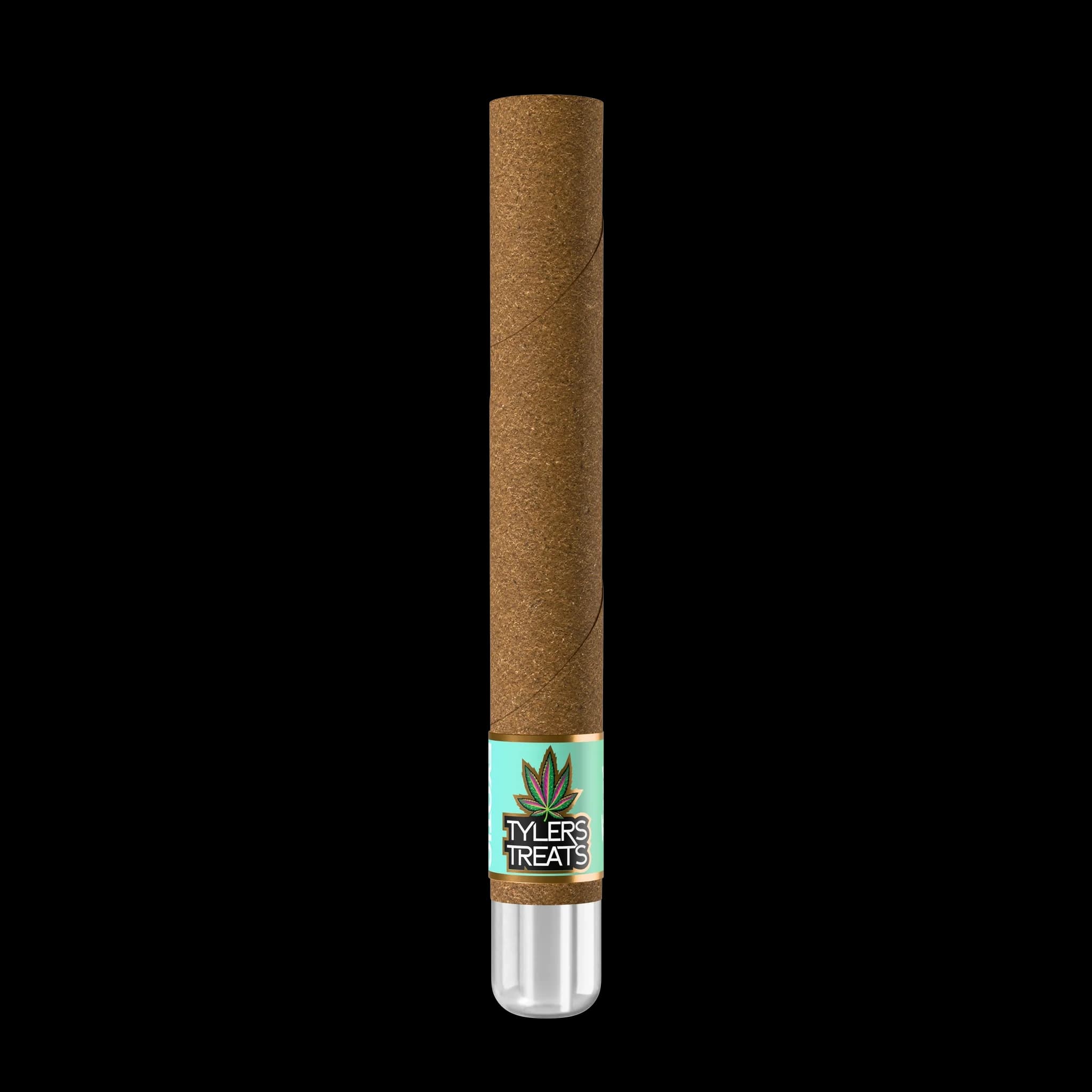 1.2g glass tip blunt, green Hybrid band